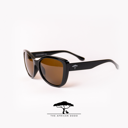 Paradise Parrot - Shiny Black Frame designed for Women