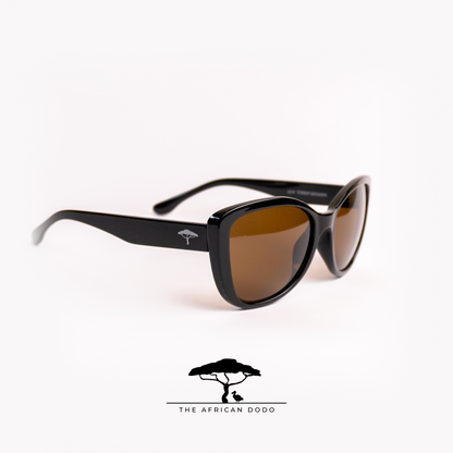 Paradise Parrot - Shiny Black Frame designed for Women