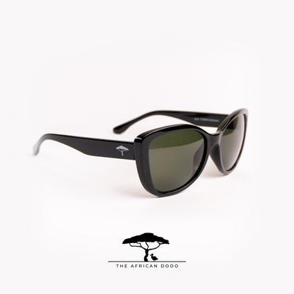 Paradise Parrot - Shiny Black Frame designed for Women