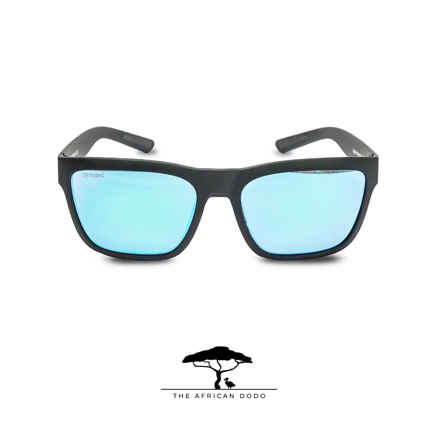 Blue Pigeon - Soft Matt Black Frame