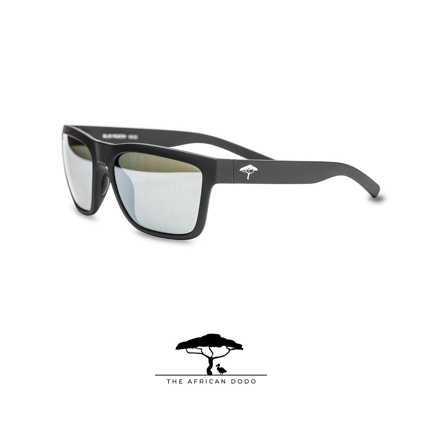 Blue Pigeon - Soft Matt Black Frame