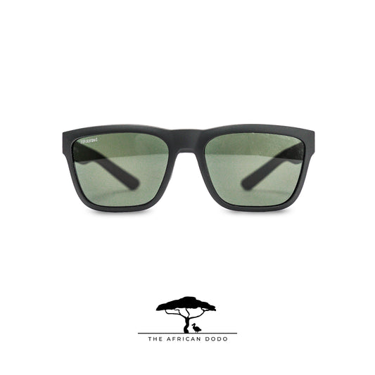 Blue Pigeon - Soft Matt Black Frame