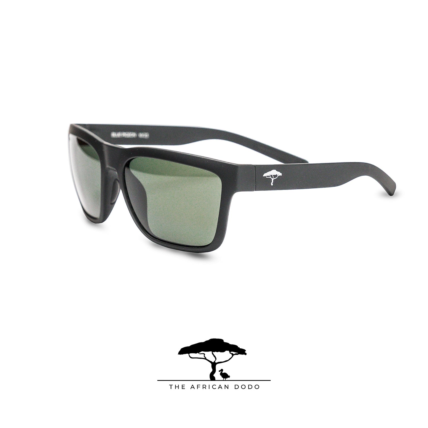 Blue Pigeon - Soft Matt Black Frame