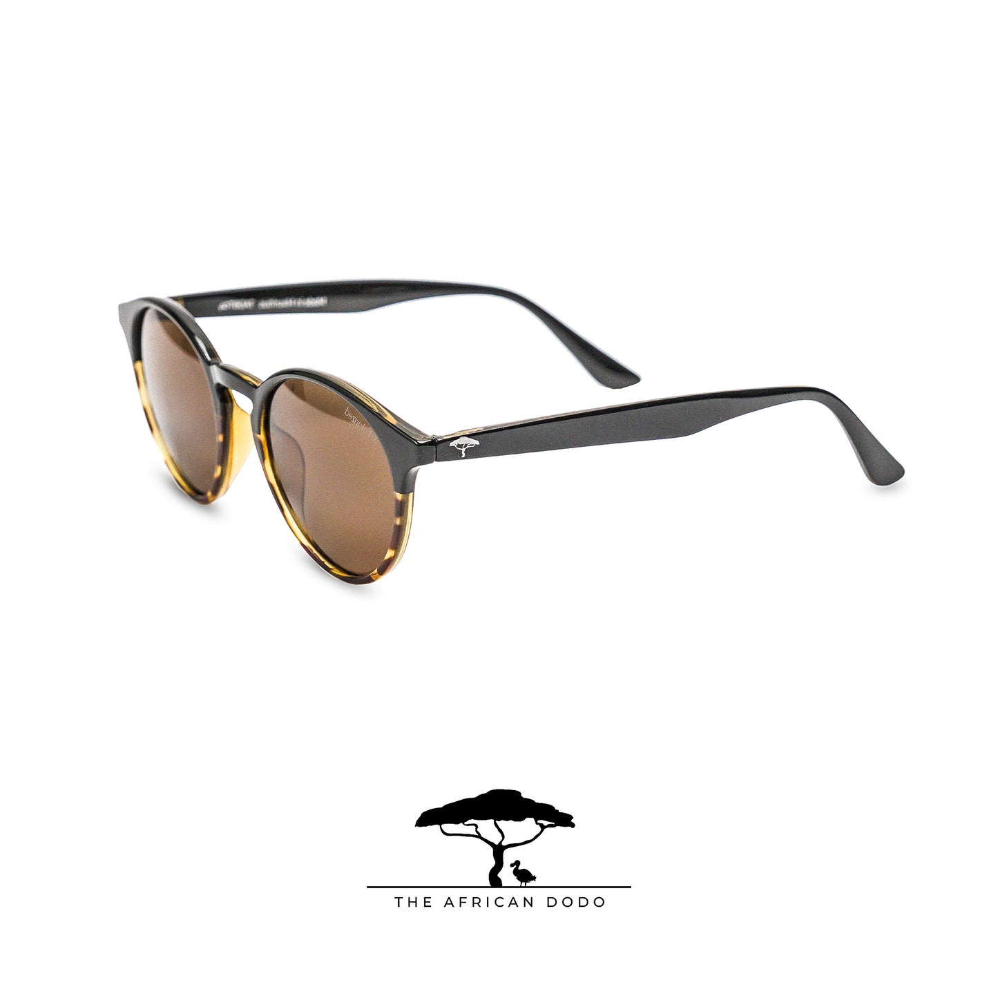 Solitaire - Black and Tortoise Shell Frame